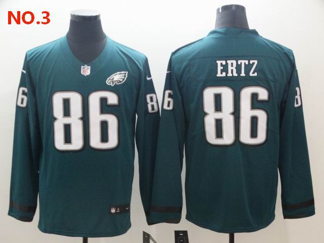 Men's Philadelphia Eagles #86 Zach Ertz Jersey NO.3;